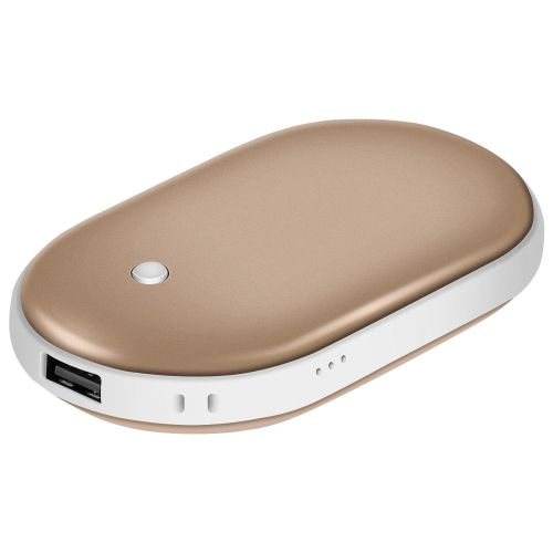 Portable Hand Warmer 5000mAh Power Bank Rechargeable Pocket Warmer Double-Sided Heating Handwarmer Portable Hand Warmer 5000mAh Power Bank Rechargeable Pocket Warmer Double-Sided Heating Handwarmer